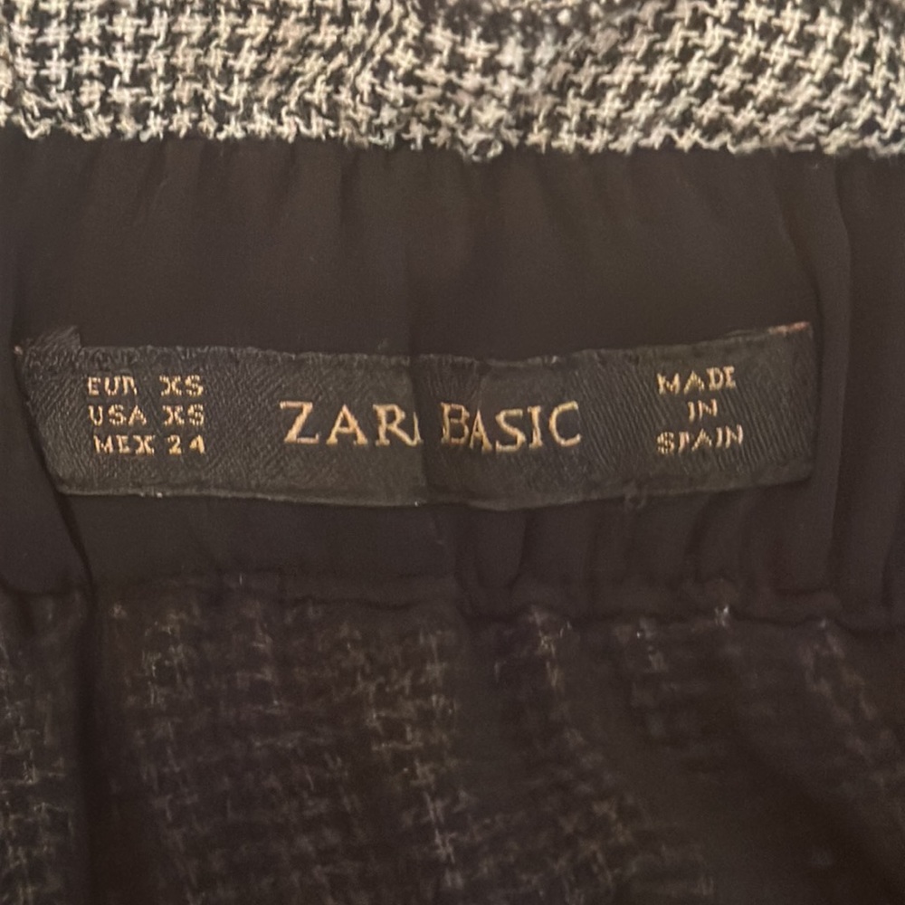 Zara Basic Elasticated & Ruffles Waistline Black … - image 8